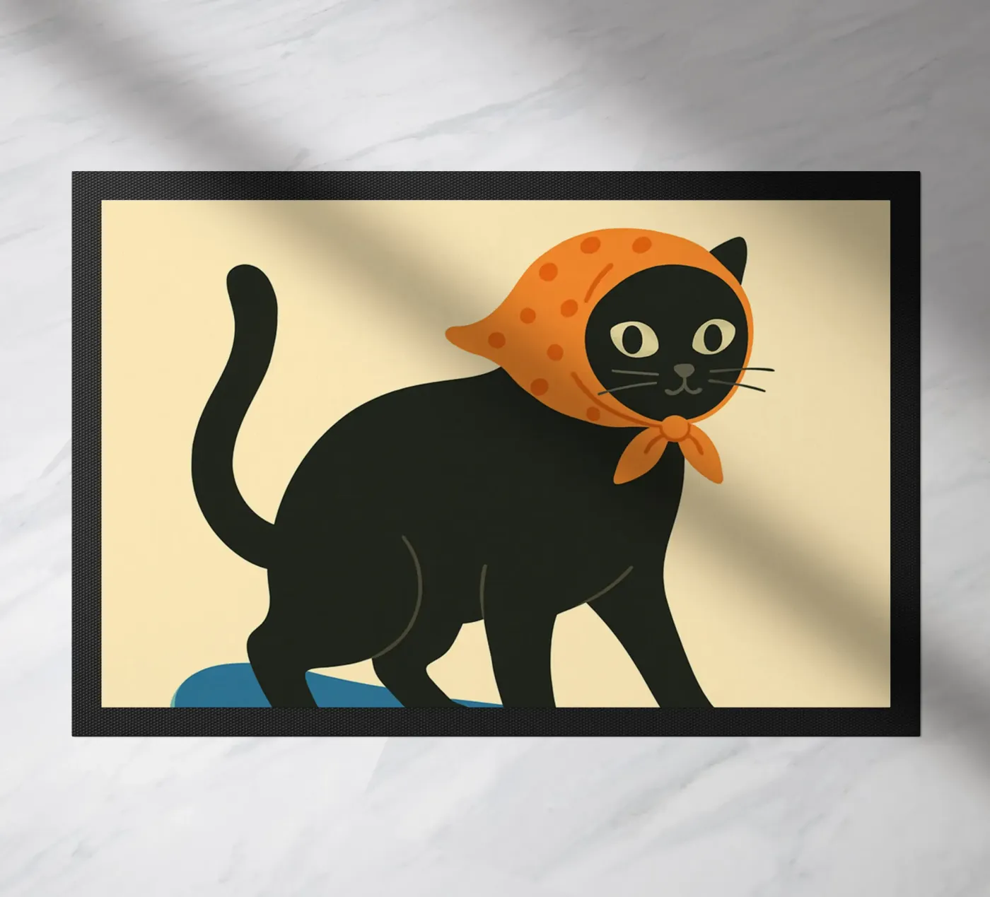 off to commit tomfoolery deurmat van kroocoot