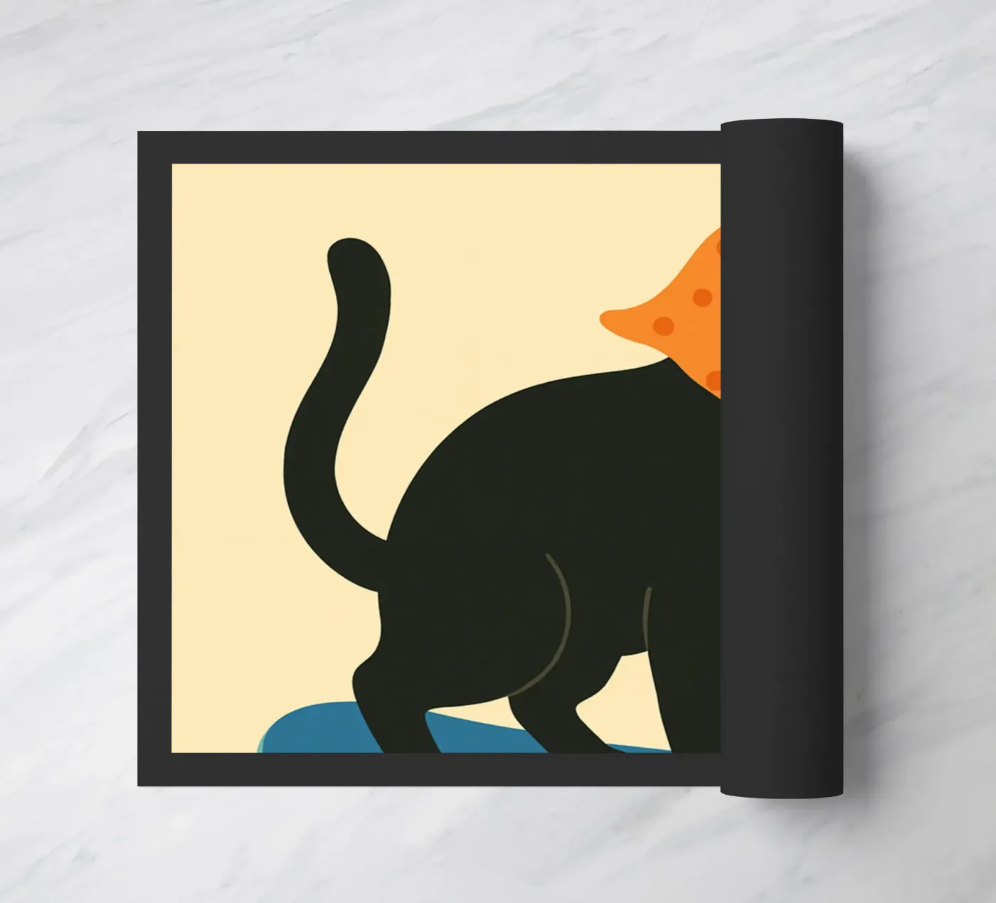 off to commit tomfoolery deurmat van kroocoot