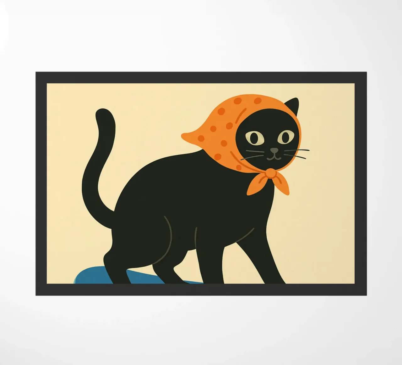 off to commit tomfoolery doormat by kroocoot