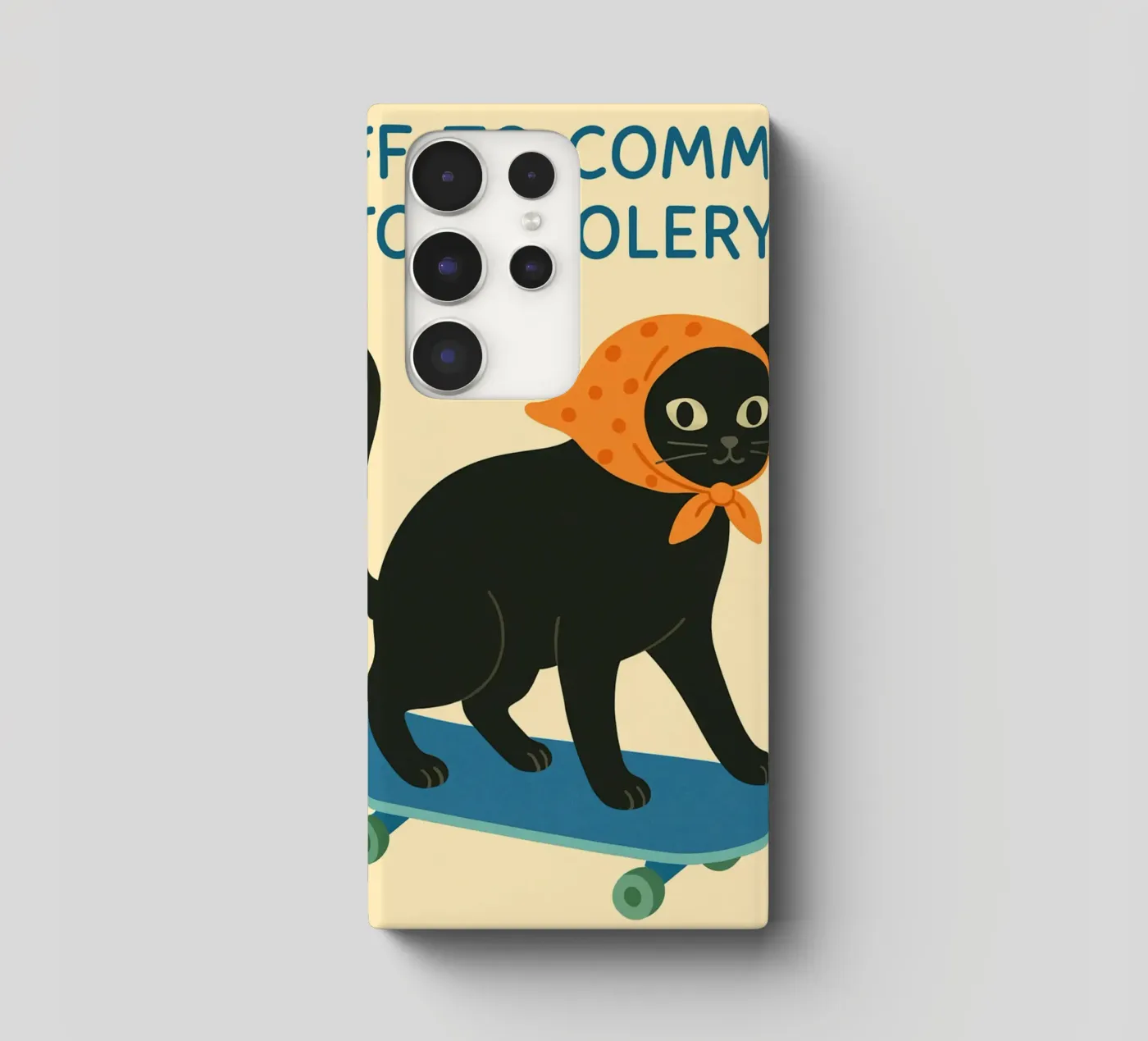 off to commit tomfoolery samsung phone case by kroocoot