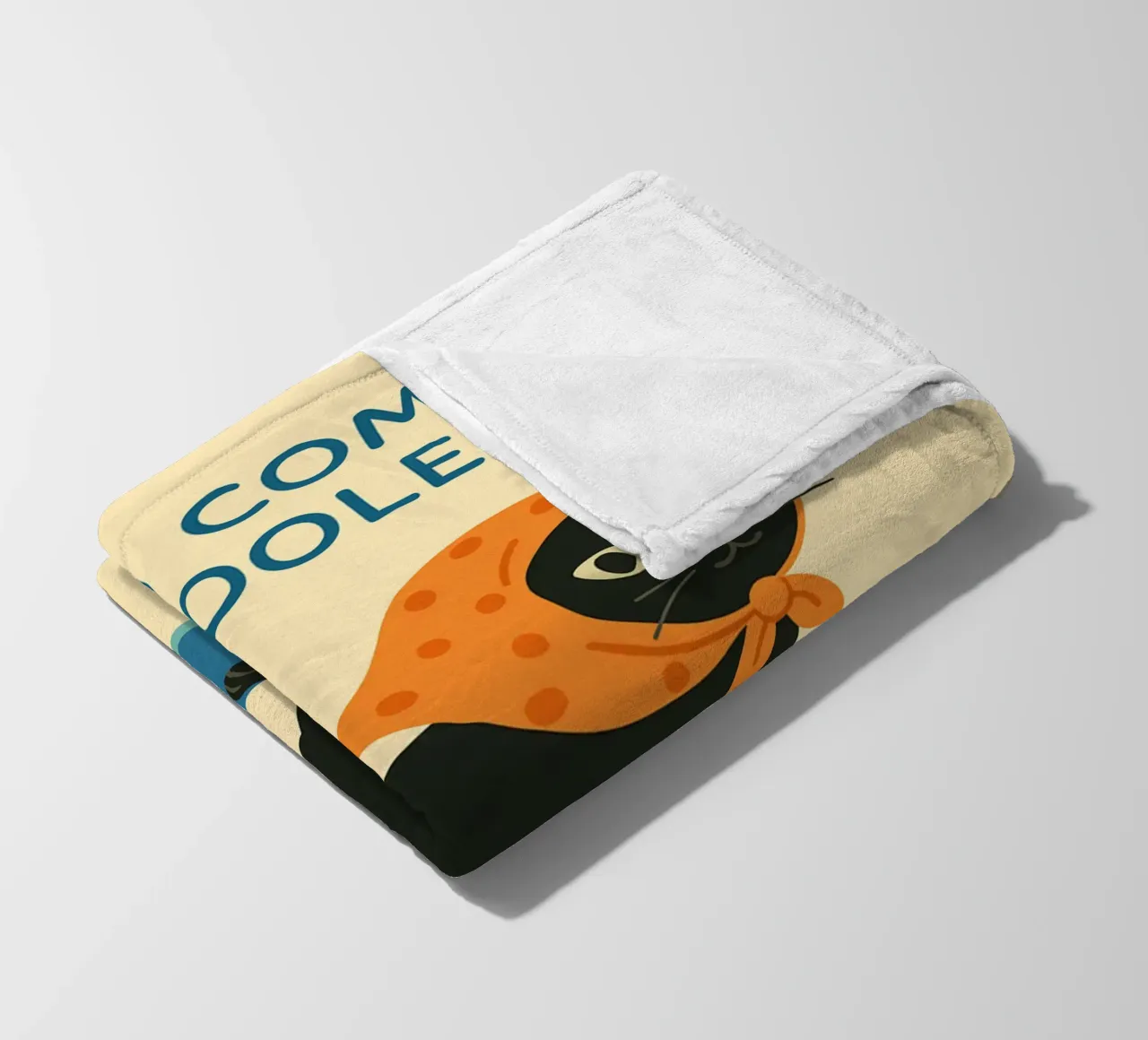 off to commit tomfoolery fleece blanket by kroocoot