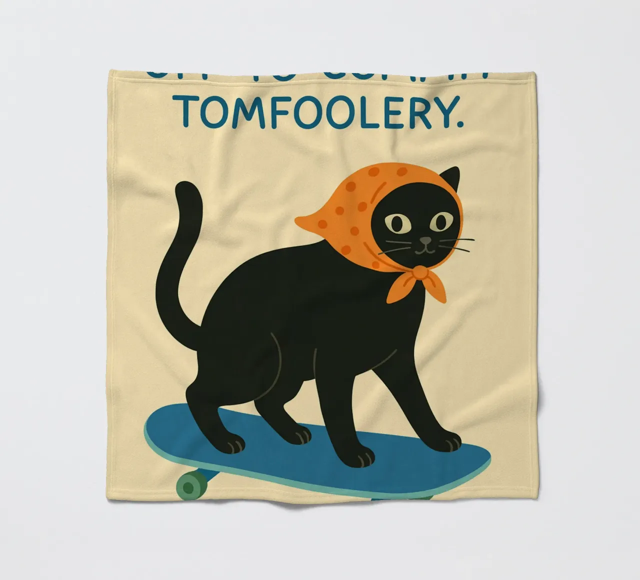 off to commit tomfoolery fleece blanket by kroocoot