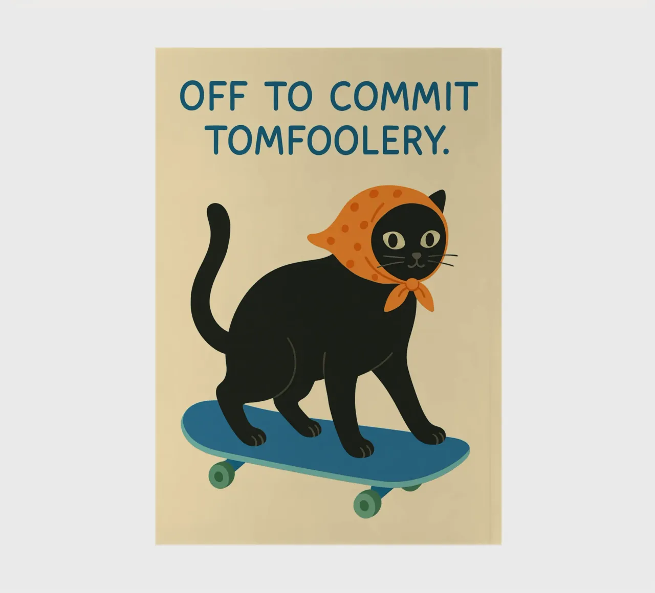 off to commit tomfoolery notebook by kroocoot