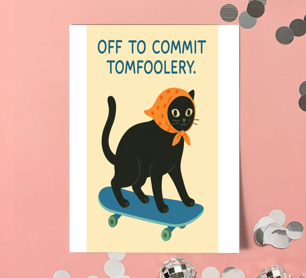 off to commit tomfoolery sticker sheet by kroocoot