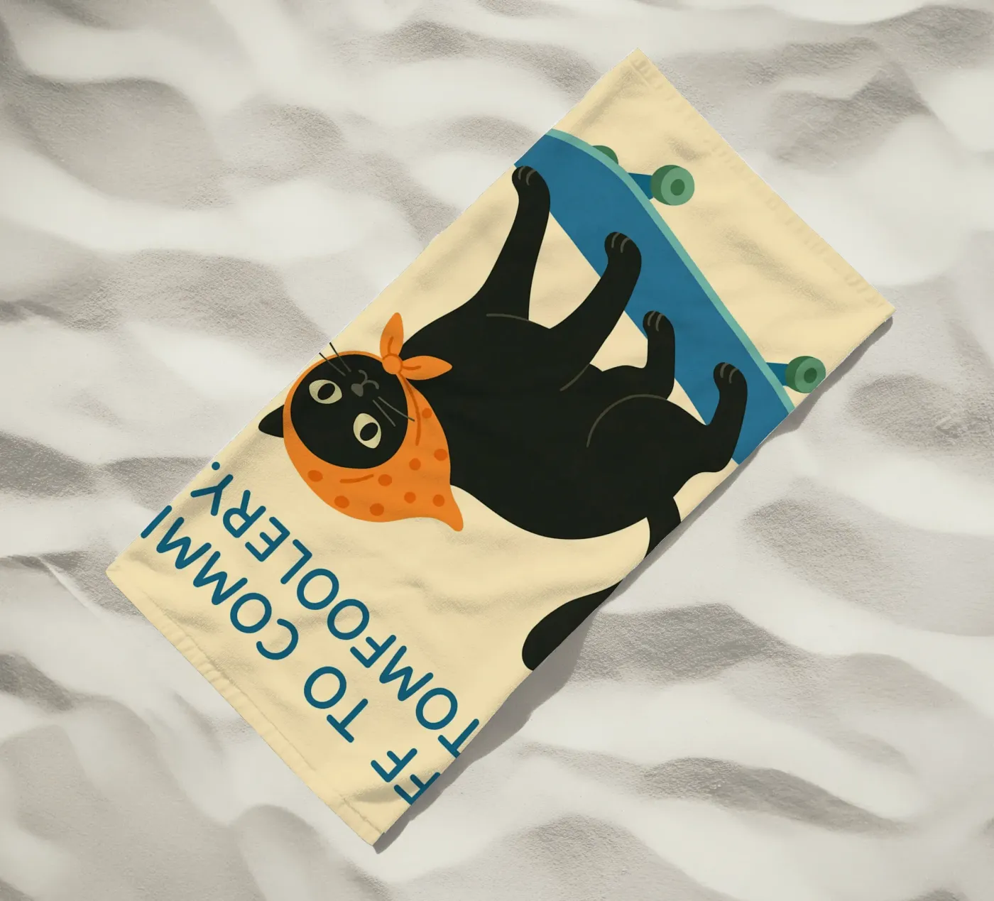 per commettere una sciocchezza telo mare da kroocoot