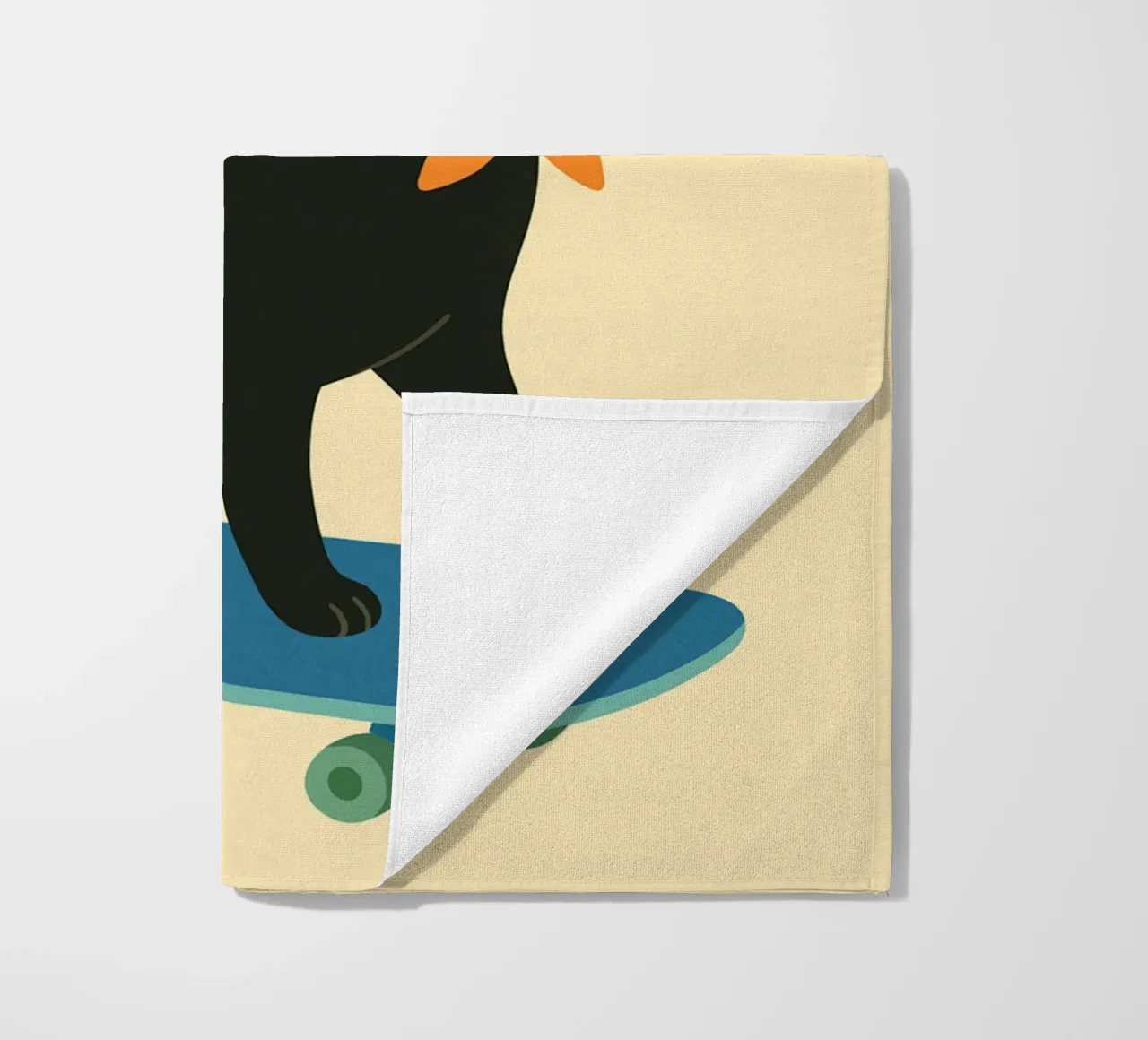 off to commit tomfoolery beach towel by kroocoot