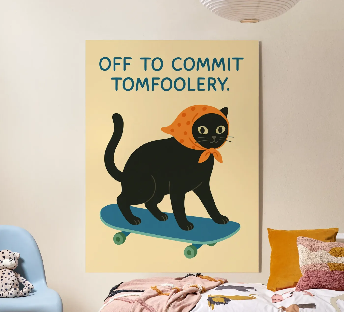 off to commit tomfoolery acrylic glass by kroocoot