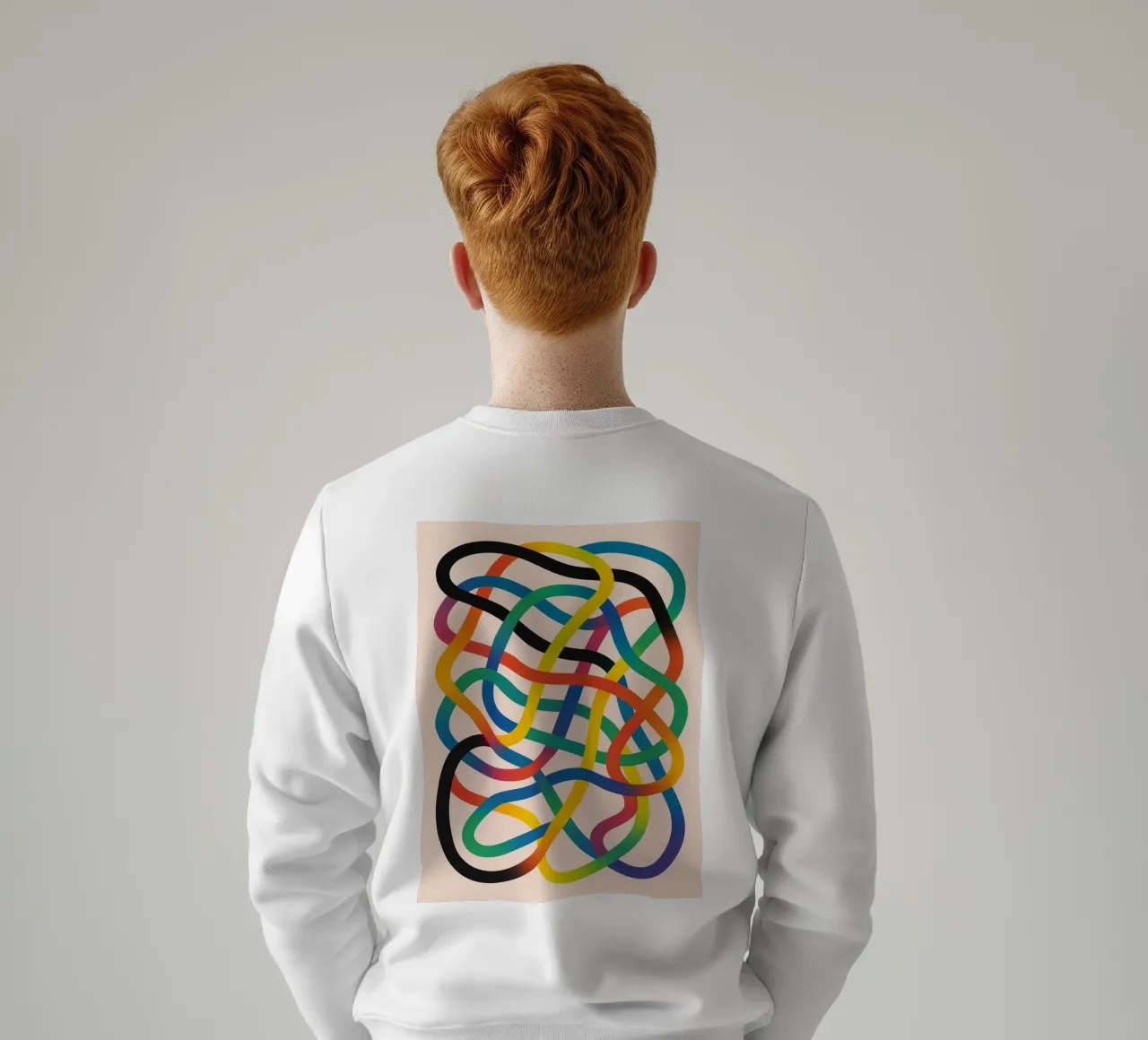 warrige lijn sweatshirt van kroocoot