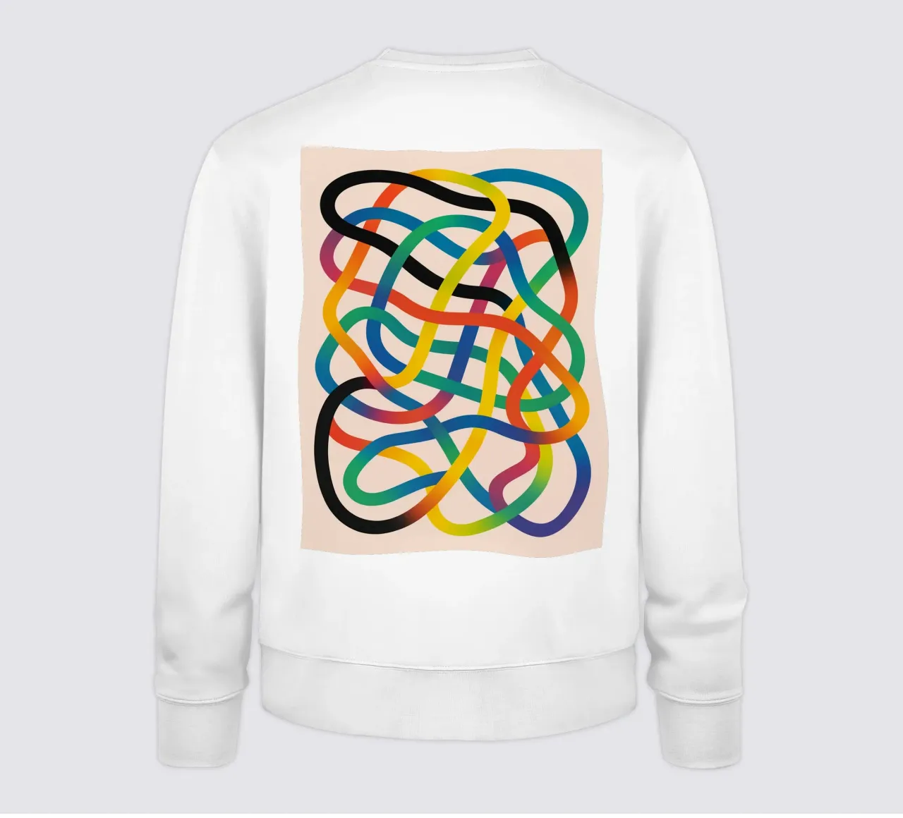 warrige lijn sweatshirt van kroocoot