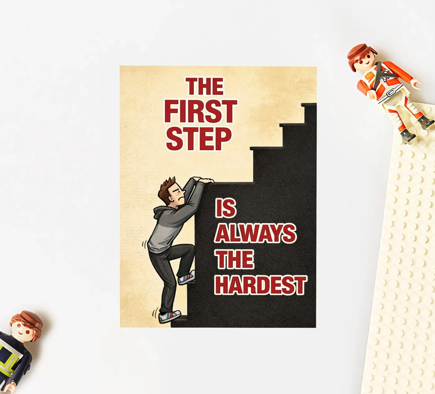 the first step sticker by kroocoot