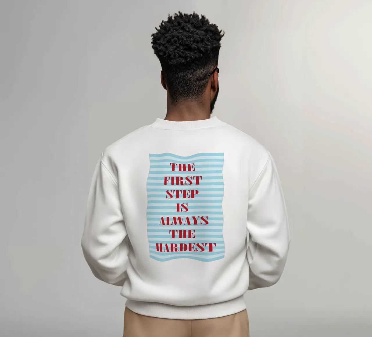 il primo passo è sempre il più difficile felpa da kroocoot