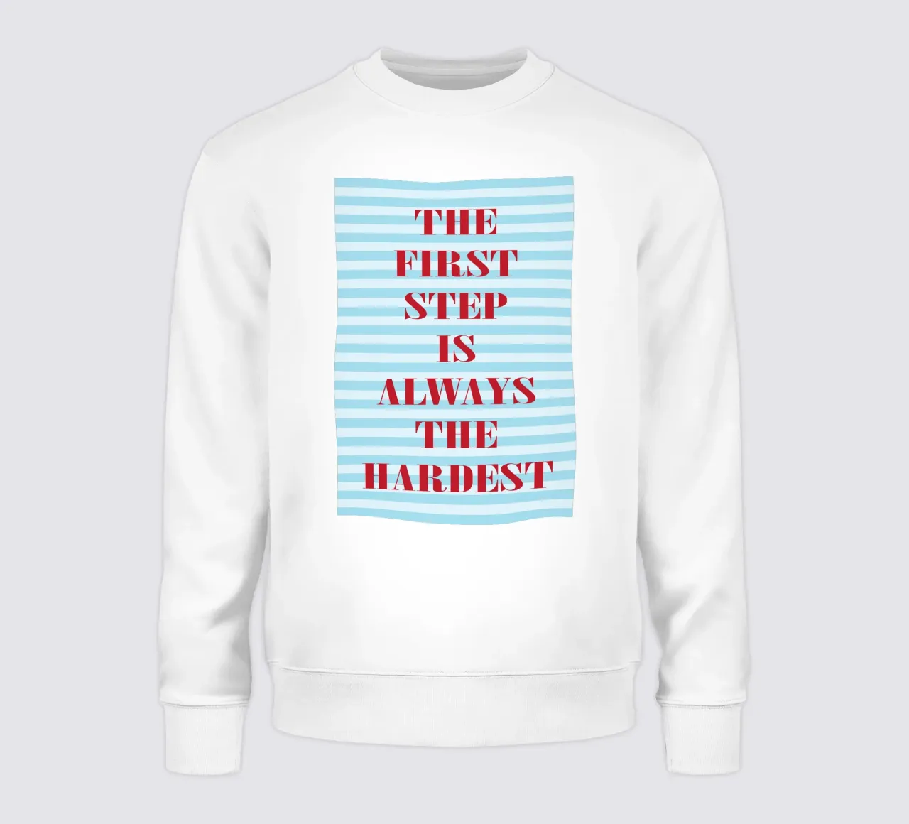 il primo passo è sempre il più difficile felpa da kroocoot