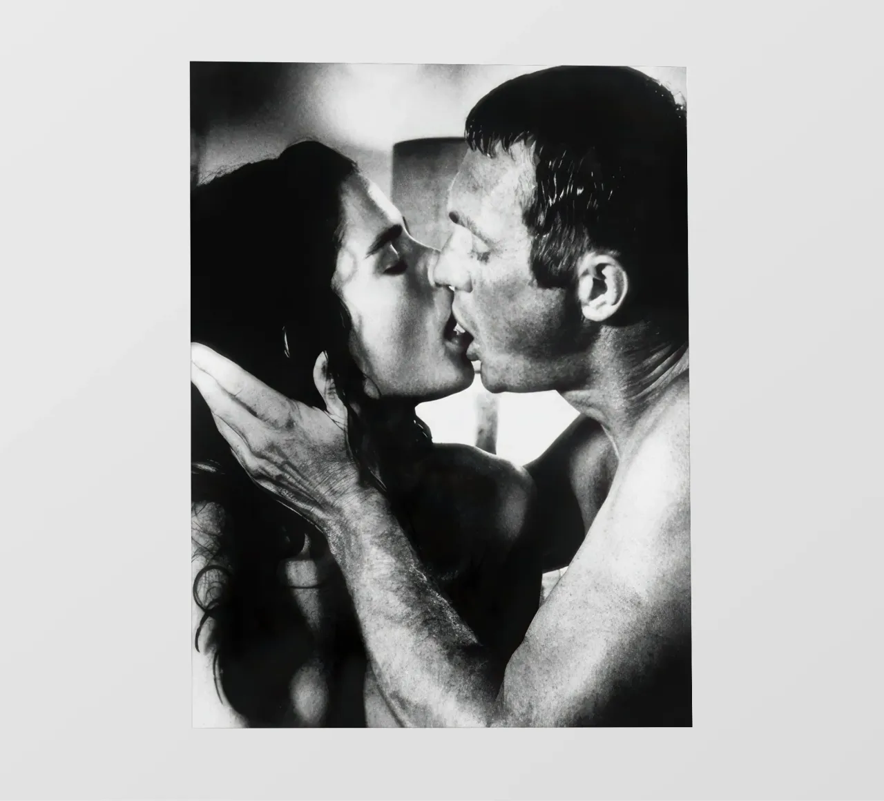 Steve McQueen & Ali MacGraw - Getaway (1972) telo in pvc da jonatan bridge