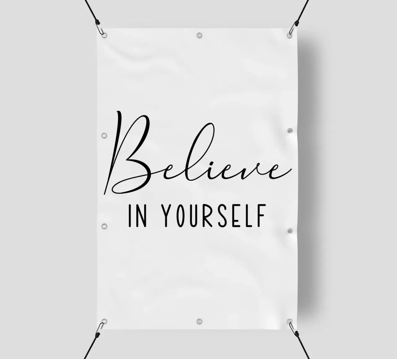 Credere in se stessi telo in pvc da Shark Printables