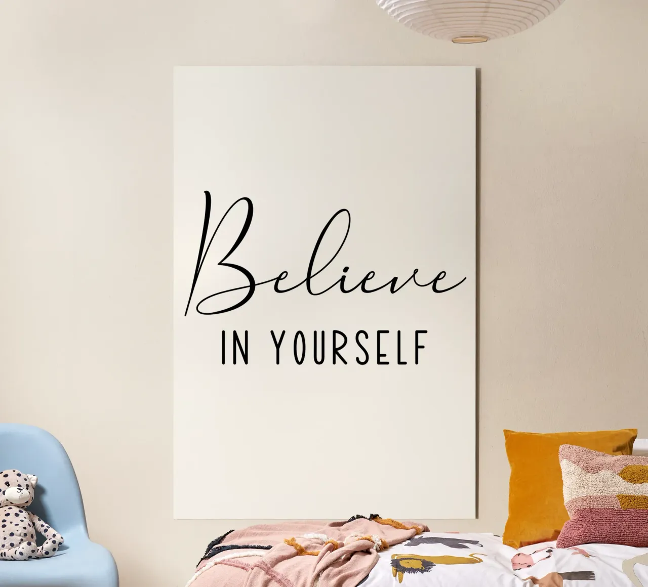 Credere in se stessi alluminio dibond da Shark Printables