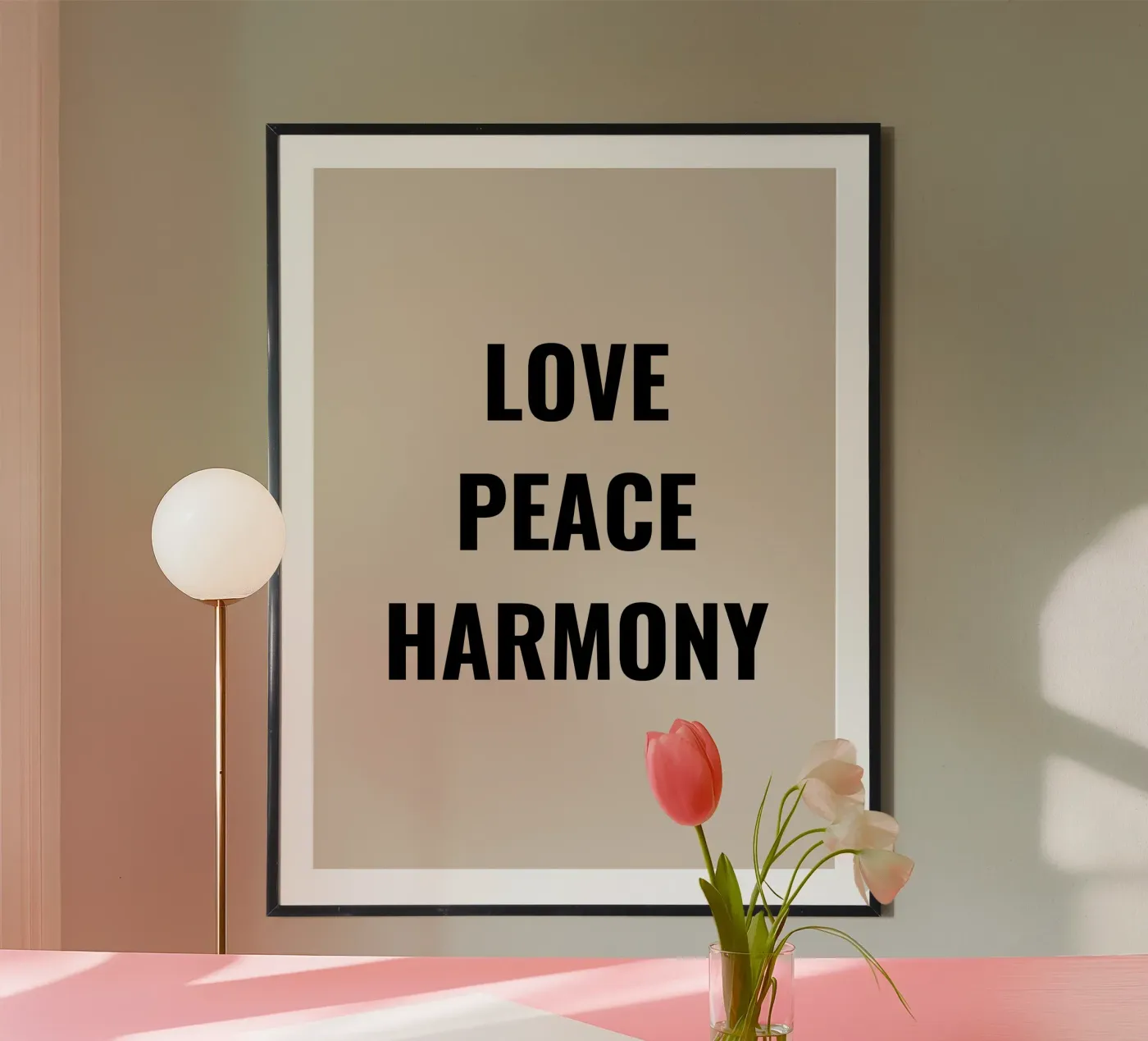 PACE AMORE ARMONIA poster da Simple