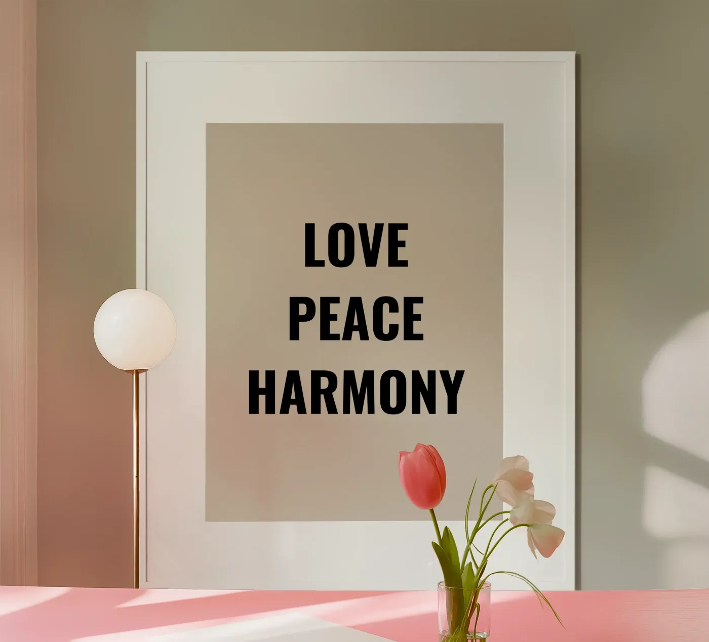 PACE AMORE ARMONIA poster da Simple