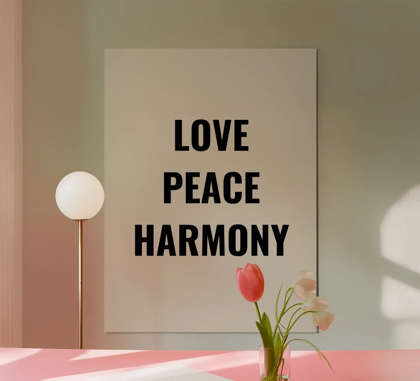 PACE AMORE ARMONIA poster da Simple