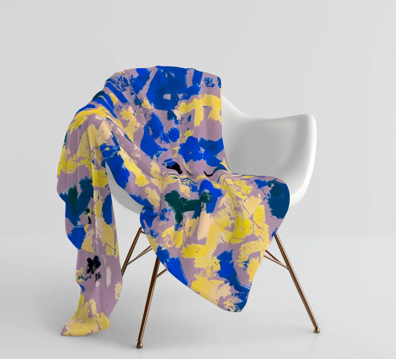 Intervals fleecedeken van 83oranges.com