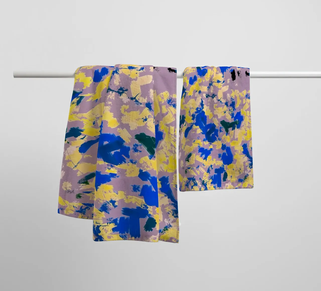 Intervals badhanddoek van 83oranges.com