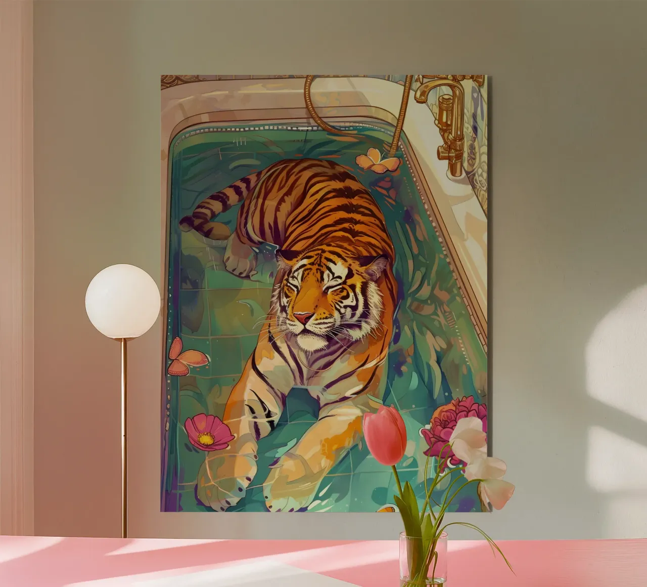 Bath Time forex plate by The Look