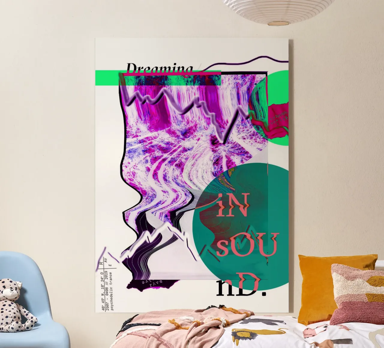 DREAMING IN SOUND plexiglass da Re-bellare