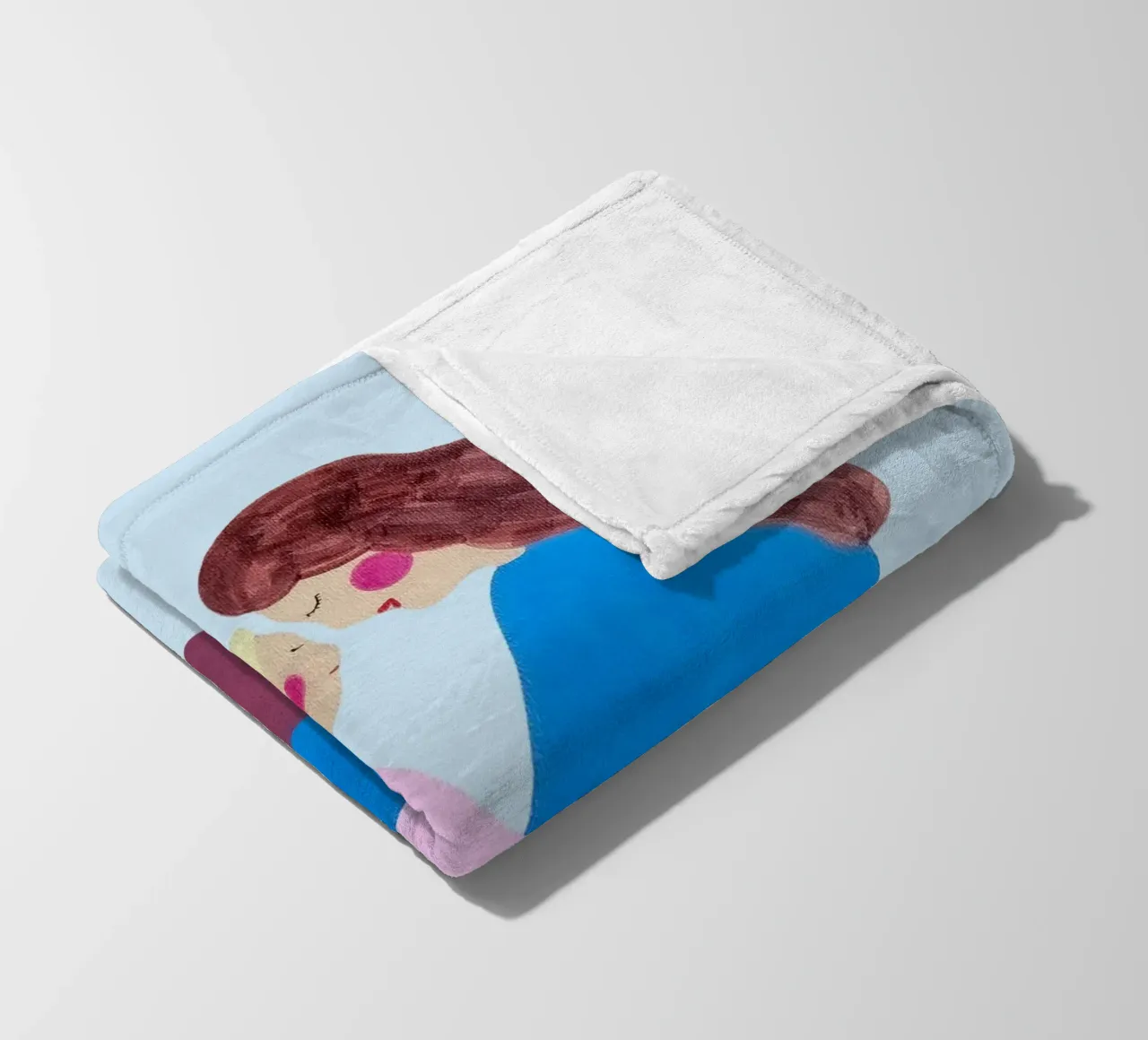 Mutterliebe Fleecedecke von Dopamine Goods