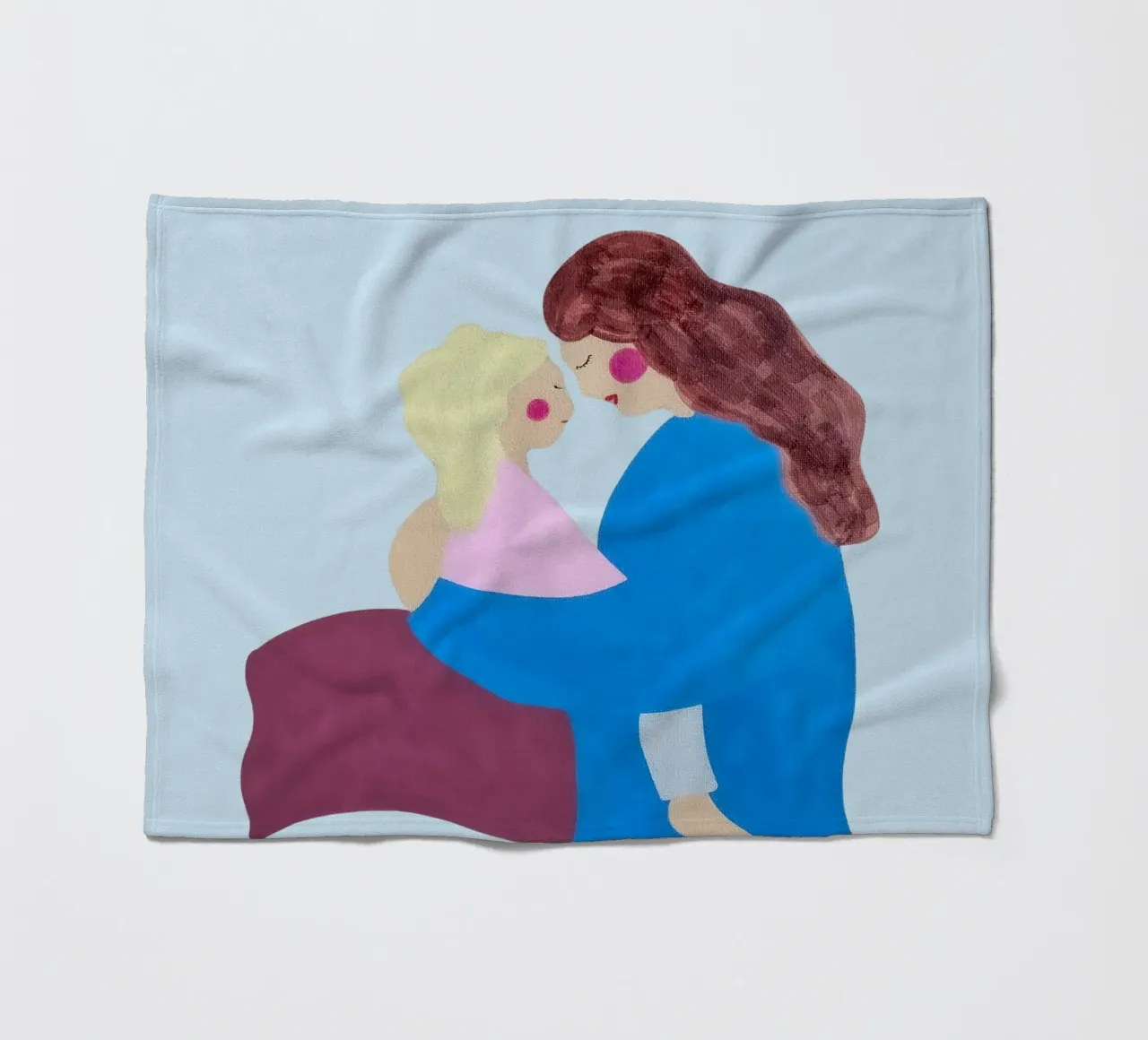 Mutterliebe Fleecedecke von Dopamine Goods