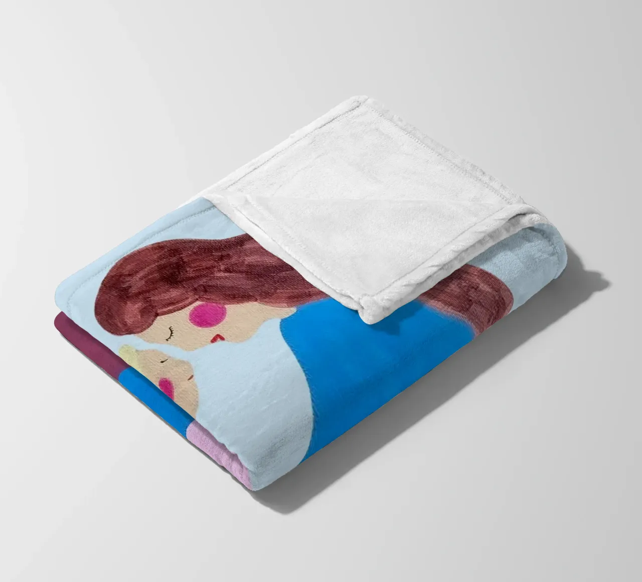 Mutterliebe Fleecedecke von Dopamine Goods