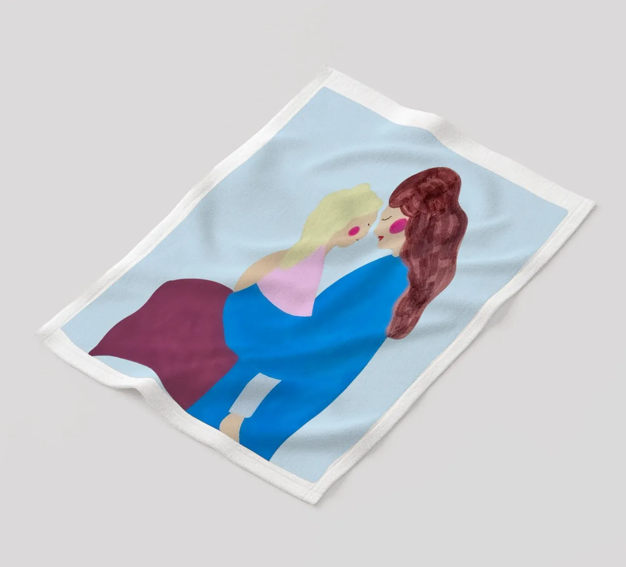 Mutterliebe Fleecedecke von Dopamine Goods