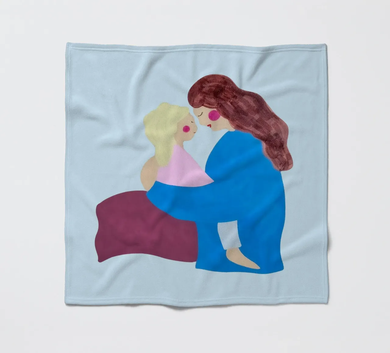 Mutterliebe Fleecedecke von Dopamine Goods