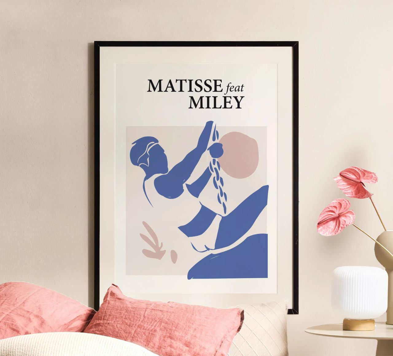 Matisse feat Miley Poster von Dikhotomy