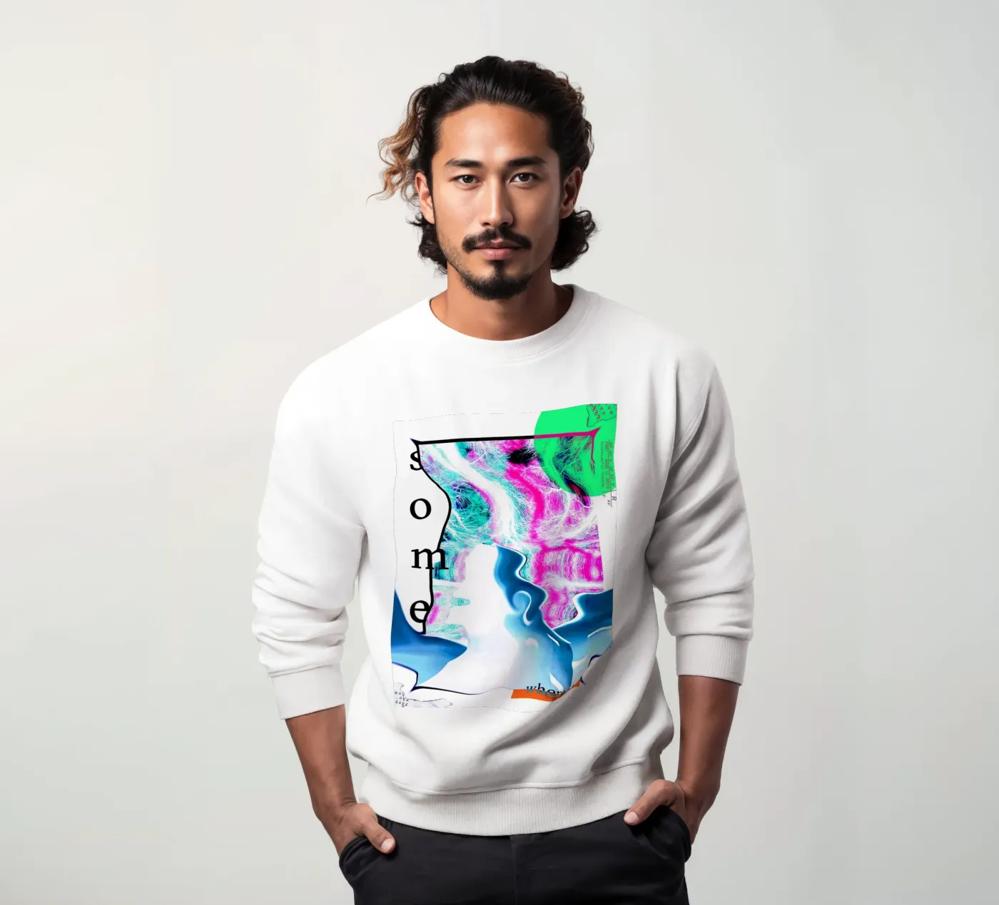 SOMEWHERE ELSE felpa da Re-bellare