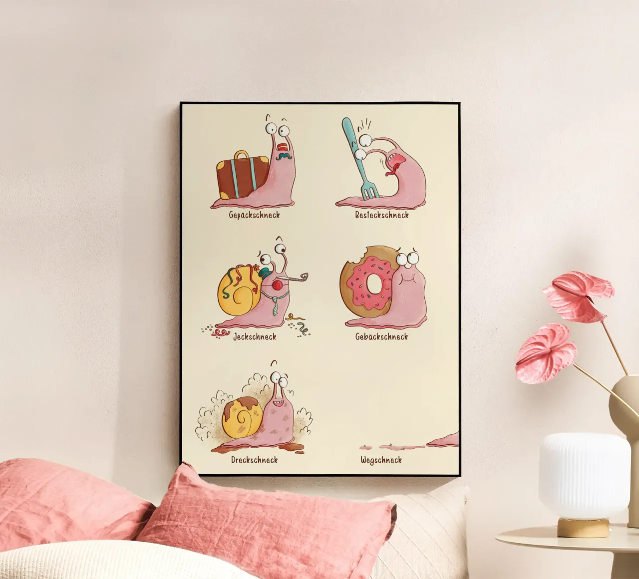 Schneckenarten plexiglass da Sandy Thissen