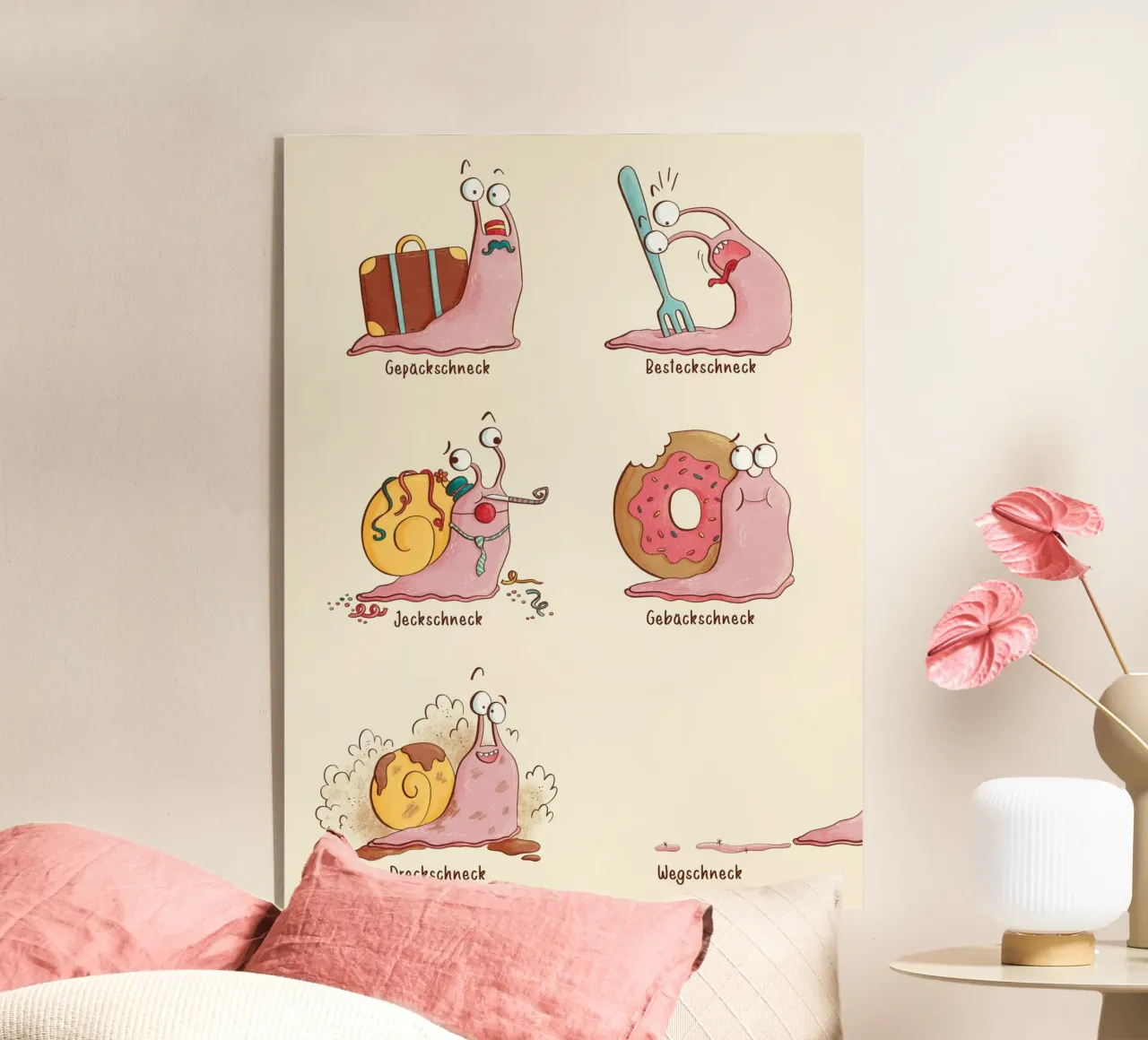 Schneckenarten plexiglass da Sandy Thissen