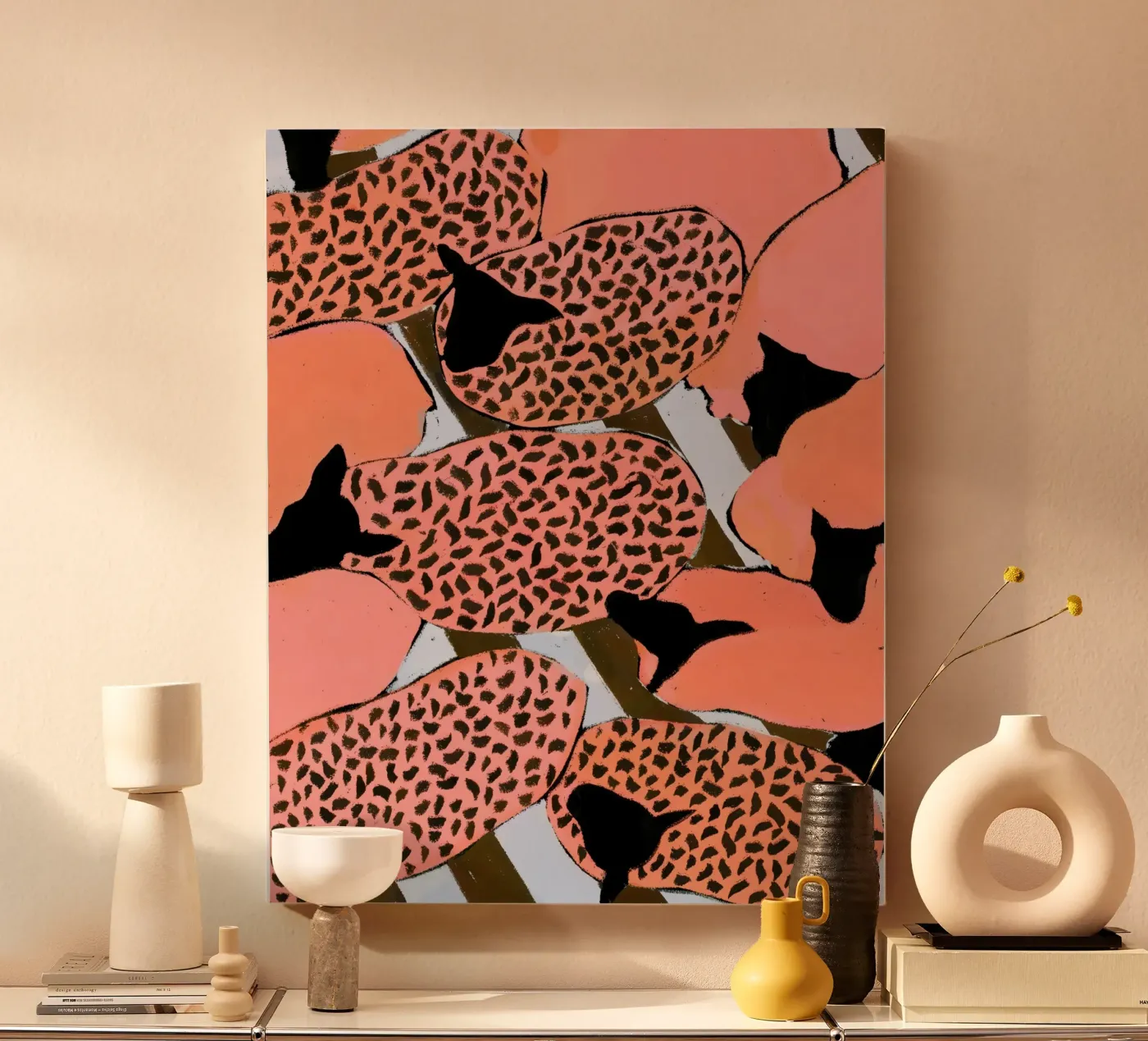 Flock Study canvas by 83oranges.com