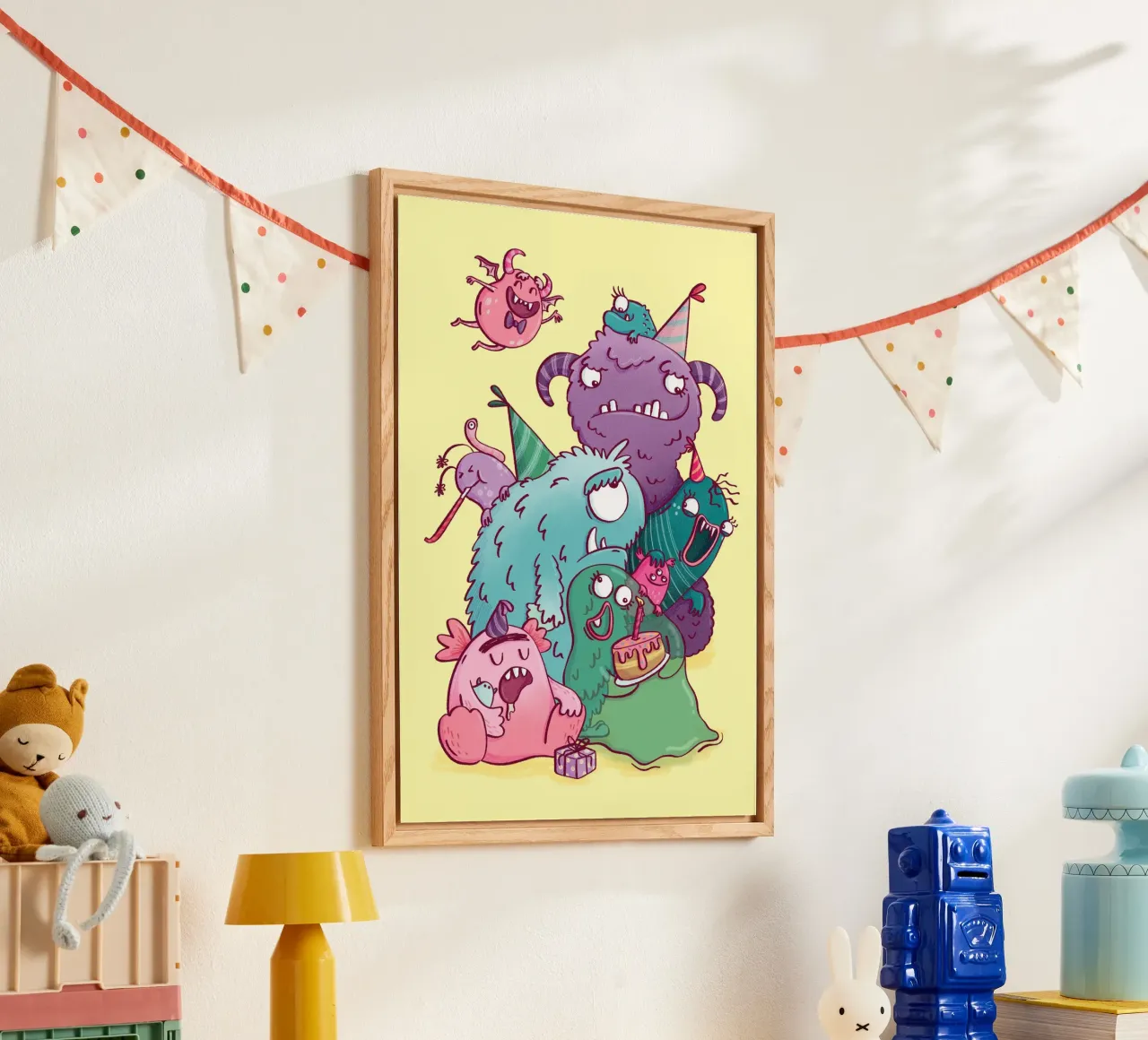 Monsterparty plexiglass da Sandy Thissen