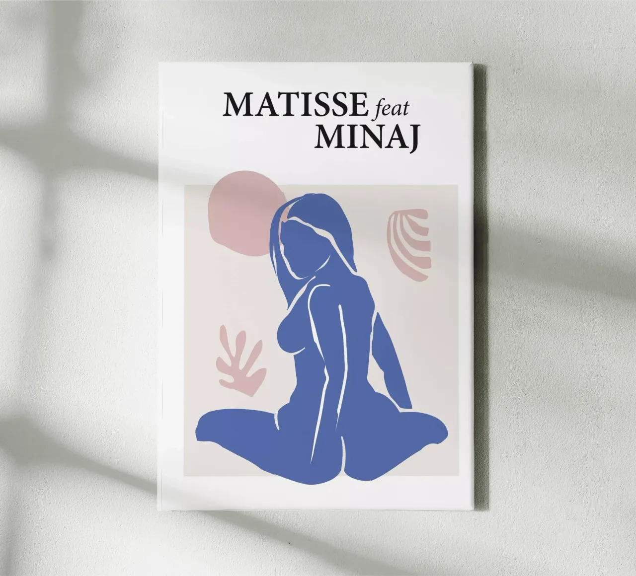Matisse feat Minaj tela con Cornice a cassetta da Dikhotomy