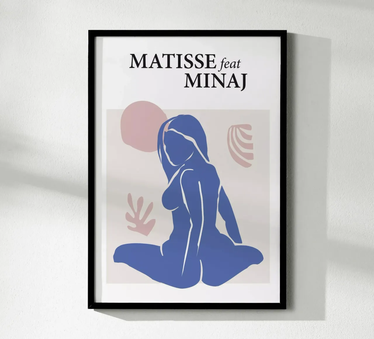 Matisse feat Minaj poster con telaio in plastica da Dikhotomy
