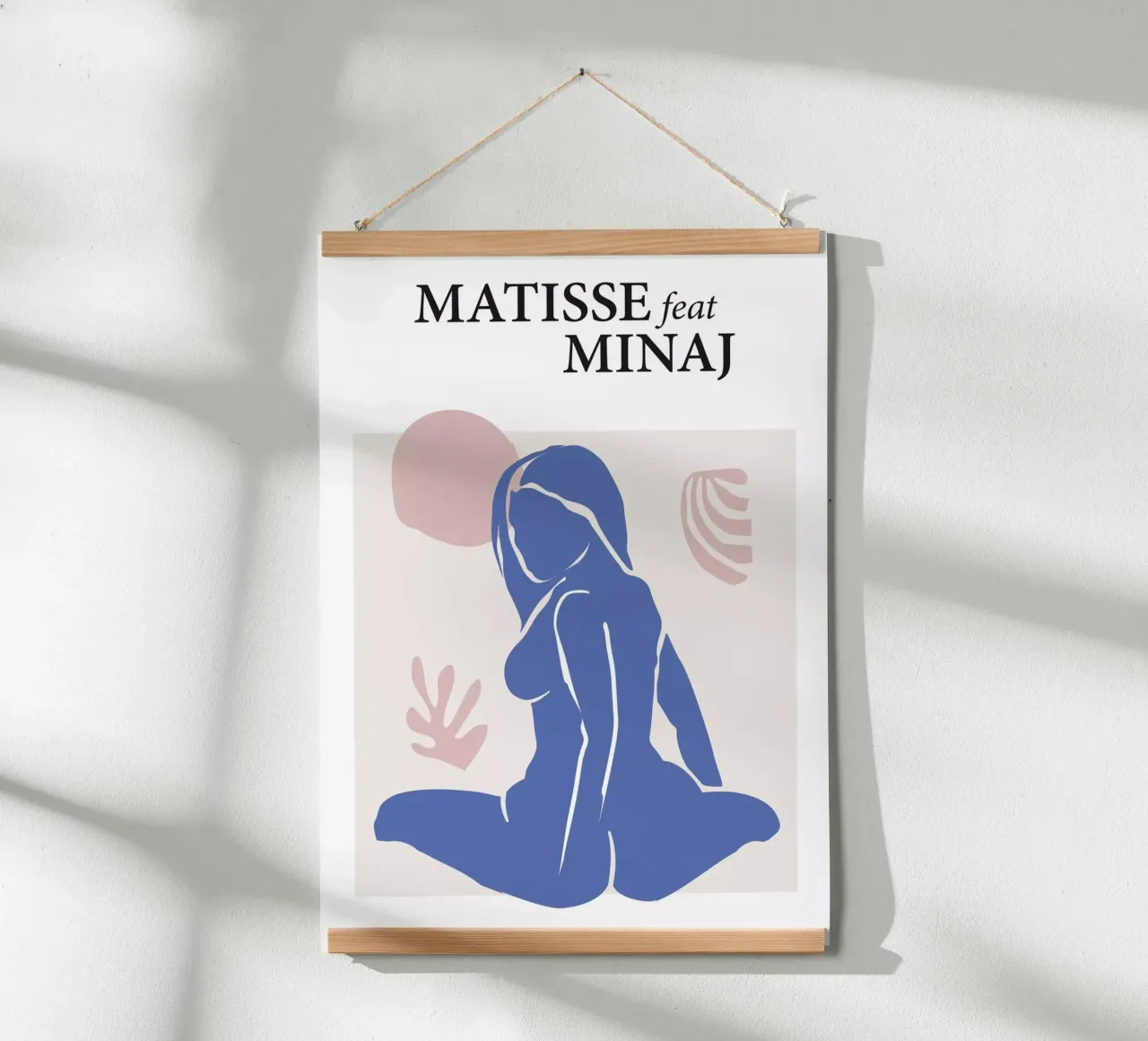 Matisse feat Minaj poster con telaio in plastica da Dikhotomy