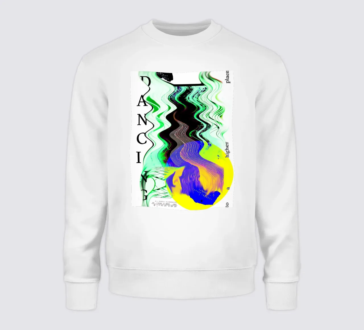 DANCING TO A HIGHER PLACE sweatshirt by Re-bellare