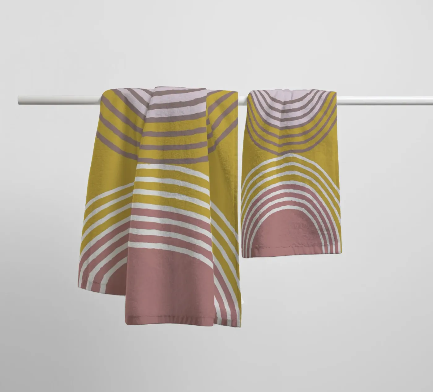 Magic Bows towel by MirimoART