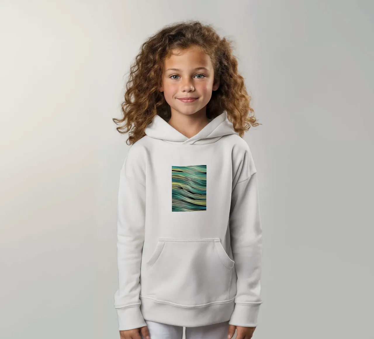 Currents Kinder Hoodie von Angelo Cerantola