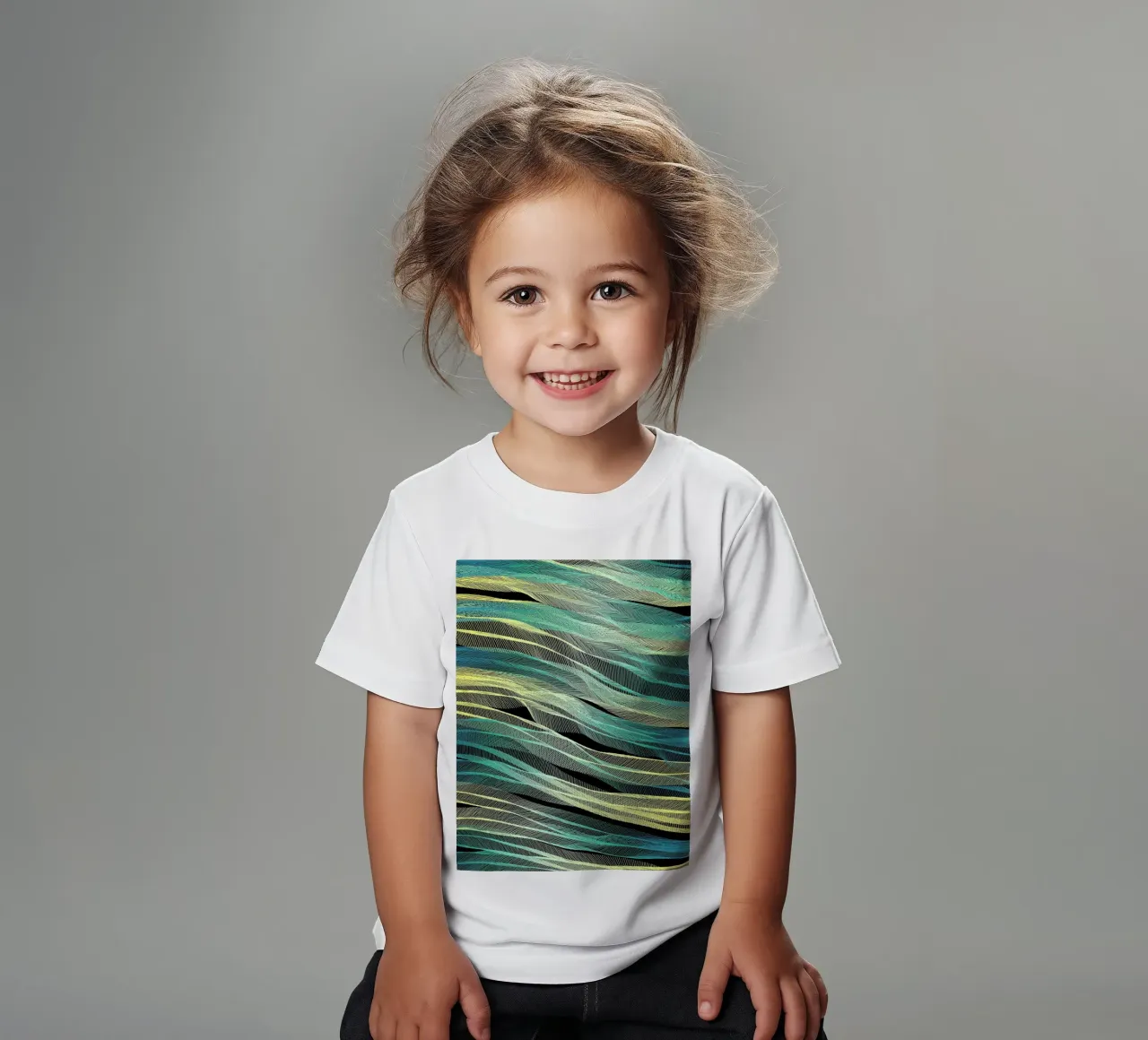 Currents Kinder T-Shirt von Angelo Cerantola
