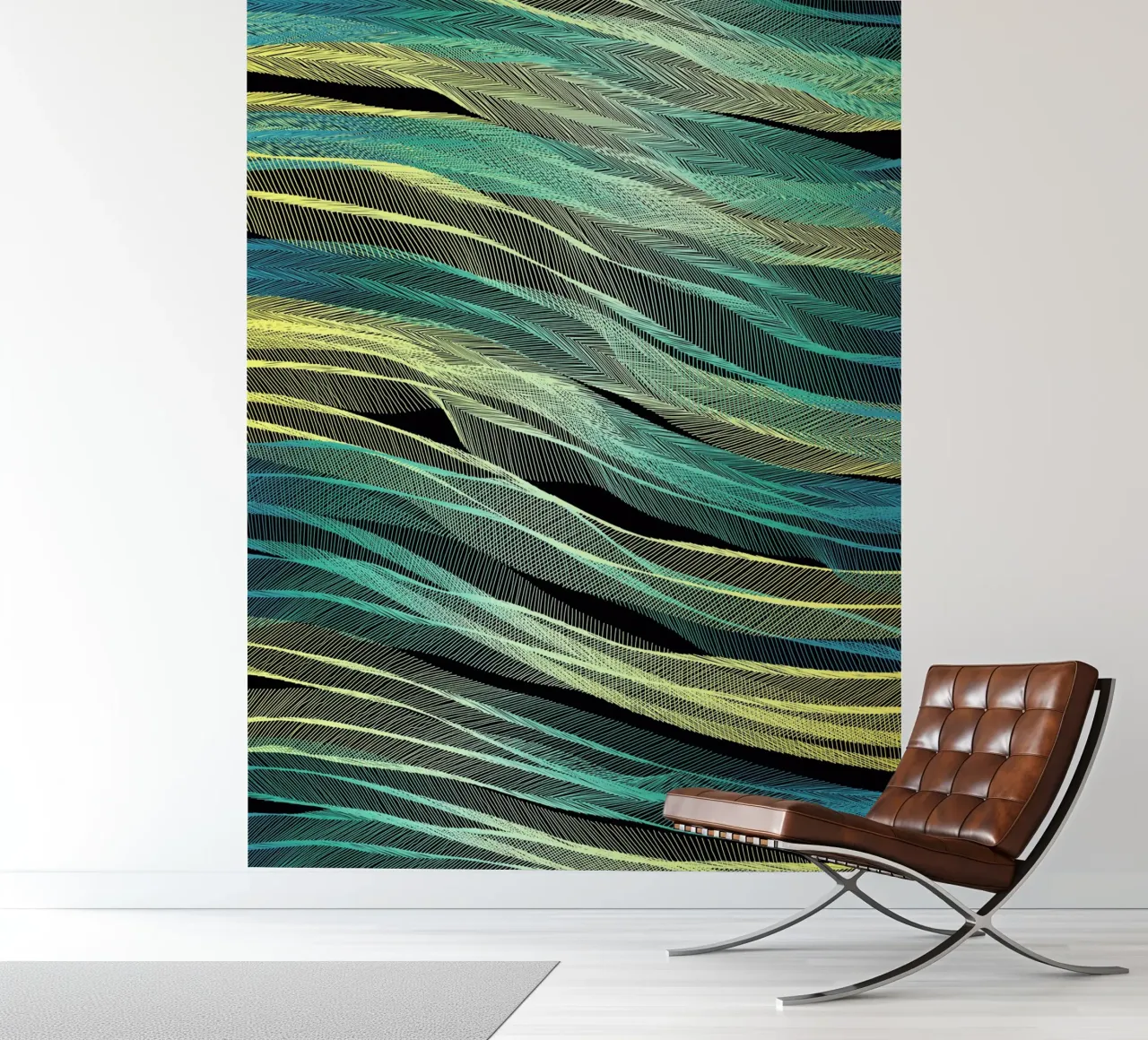 Currents fotobehang van Angelo Cerantola