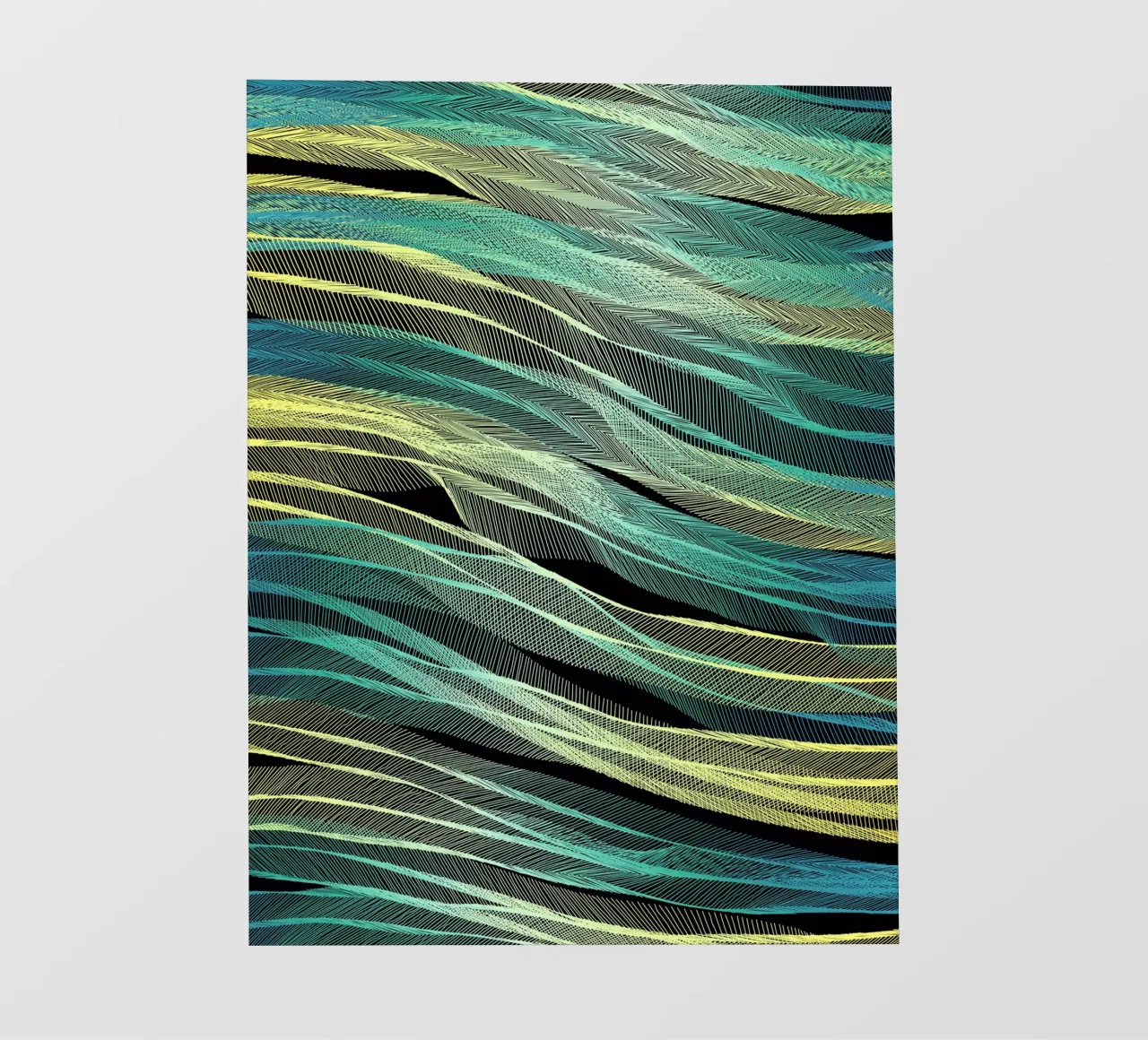 Currents fotobehang van Angelo Cerantola