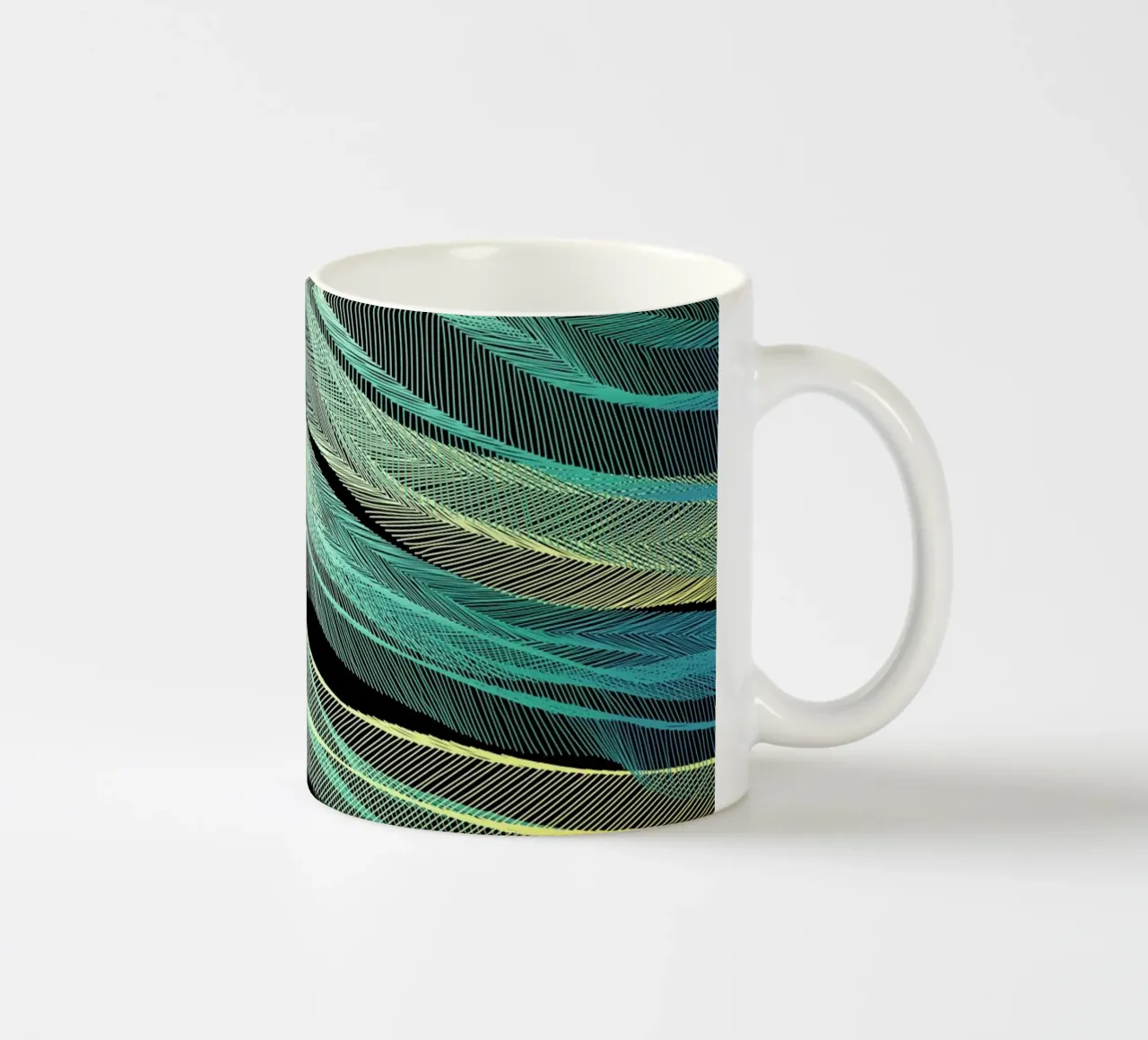 Currents tazza in ceramica da Angelo Cerantola