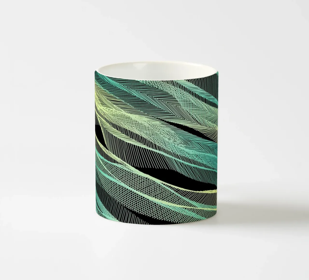 Currents tazza in ceramica da Angelo Cerantola