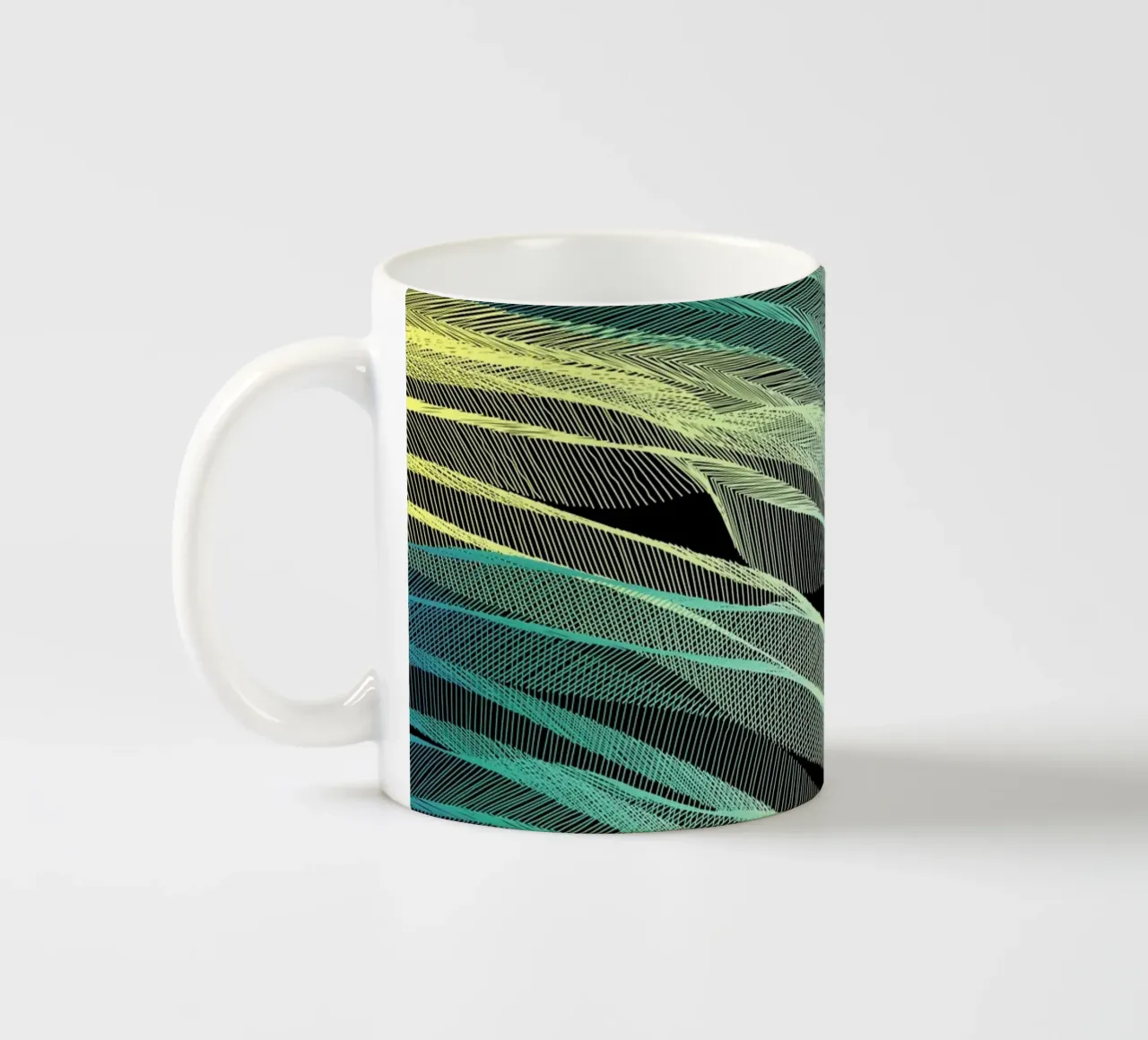 Currents tazza in ceramica da Angelo Cerantola