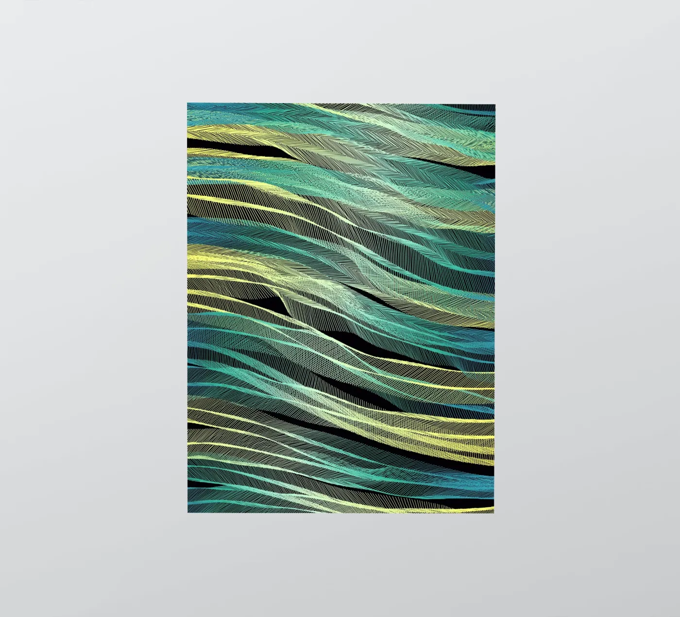 Currents Sticker von Angelo Cerantola